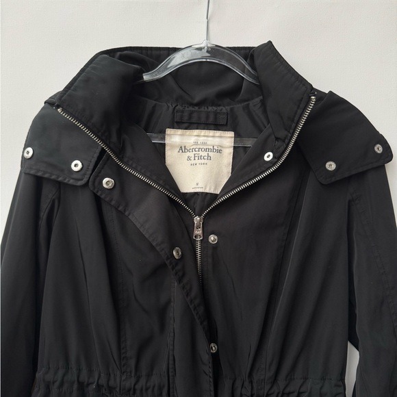 Abercrombie & Fitch Women's Black Utility Jacket, Size M - Picture 6 of 12